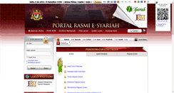 Desktop Screenshot of esyariah.gov.my